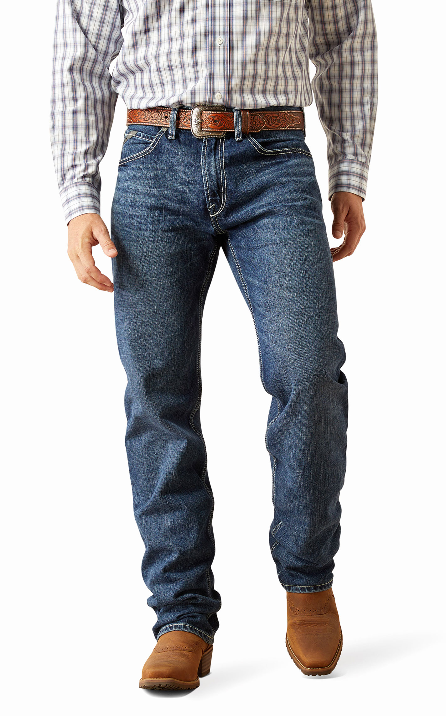 Ariat Men's M2 Camilo Newton Medium Relaxed Boot Jeans - Image 1