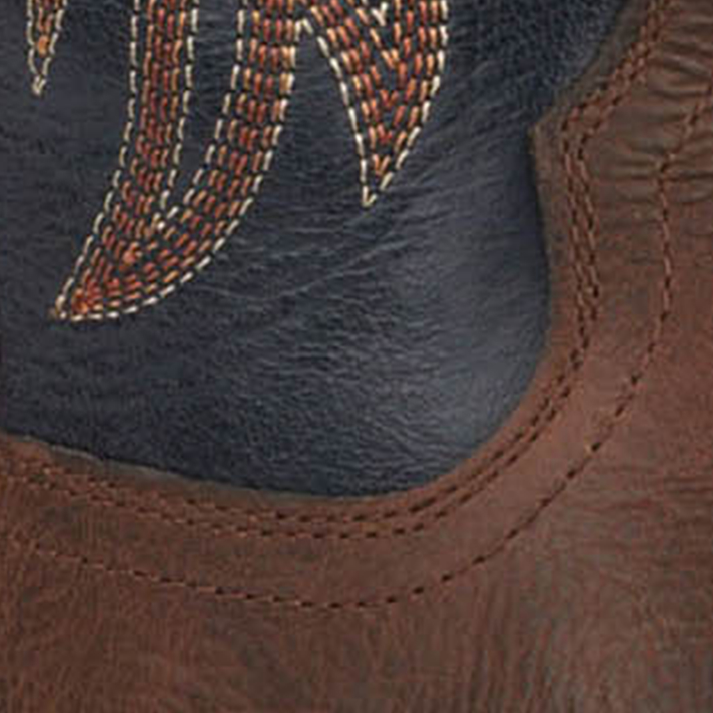 Ariat Men's Slingshot Rowdy Brown and Blue SmatLite Wide Square Toe Cowboy Boots - Image 1