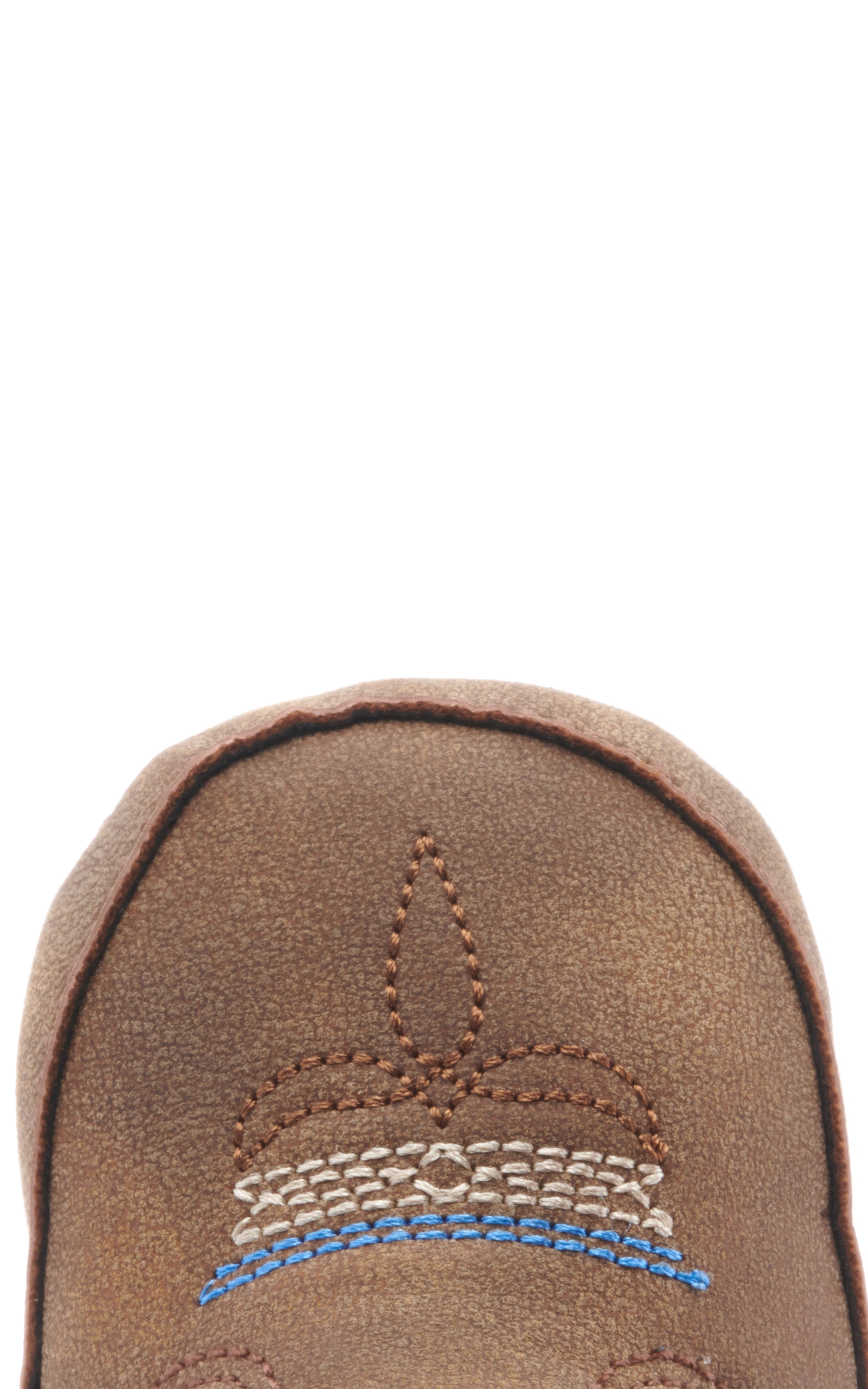 Twister Infant Baby Bucker Ben Brown and Navy Round Toe Cowboy Boots - Image 1