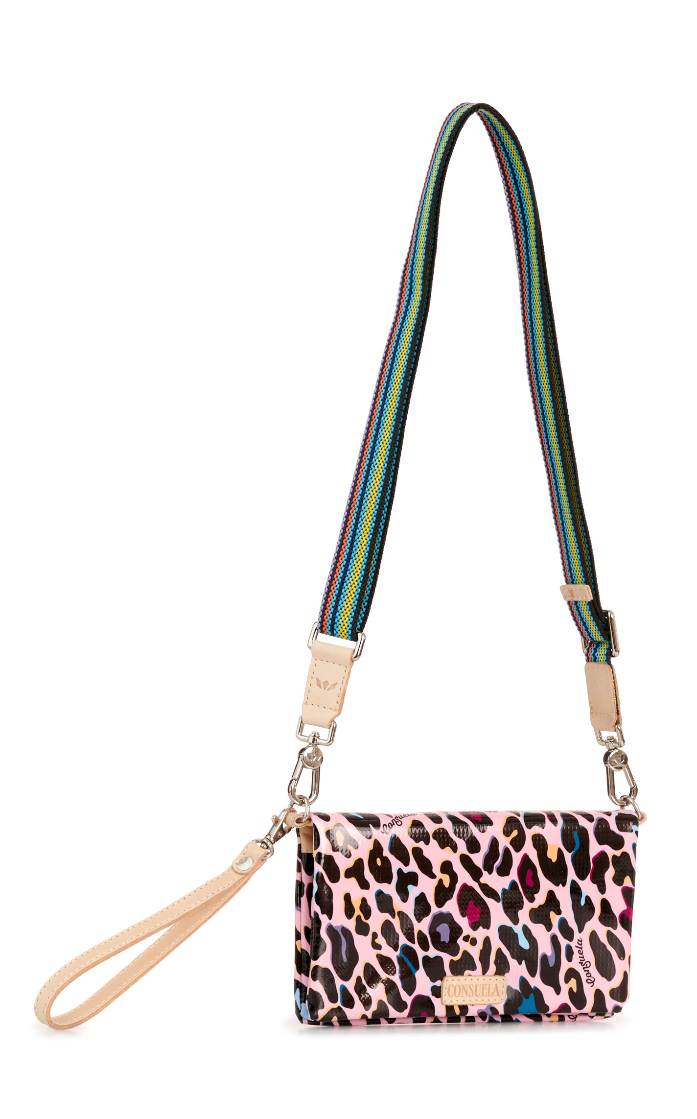 Consuela Ruth Leopard Print Uptown Crossbody Bag - Image 1
