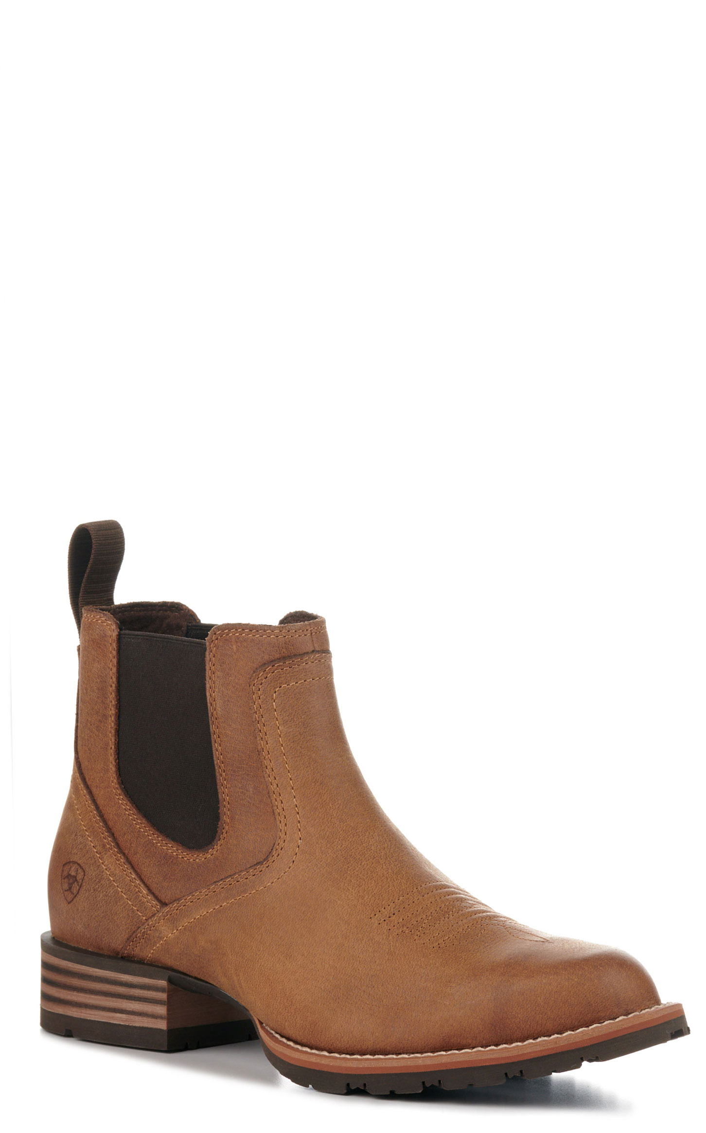 Ariat Men's Hybrid Low Boy Light Brown Round Toe Chelsea Boot - Image 1