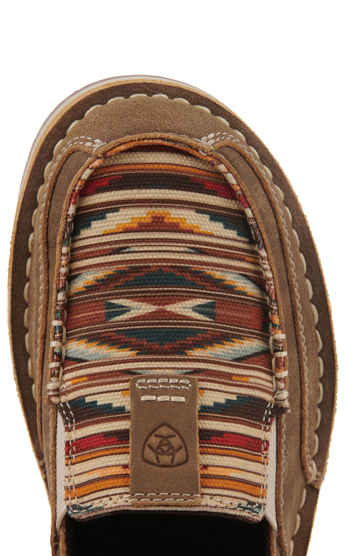 Ariat Women's Cruiser Chimayo Brown Bomber and Santa Fe Print Casual Shoes - Image 1