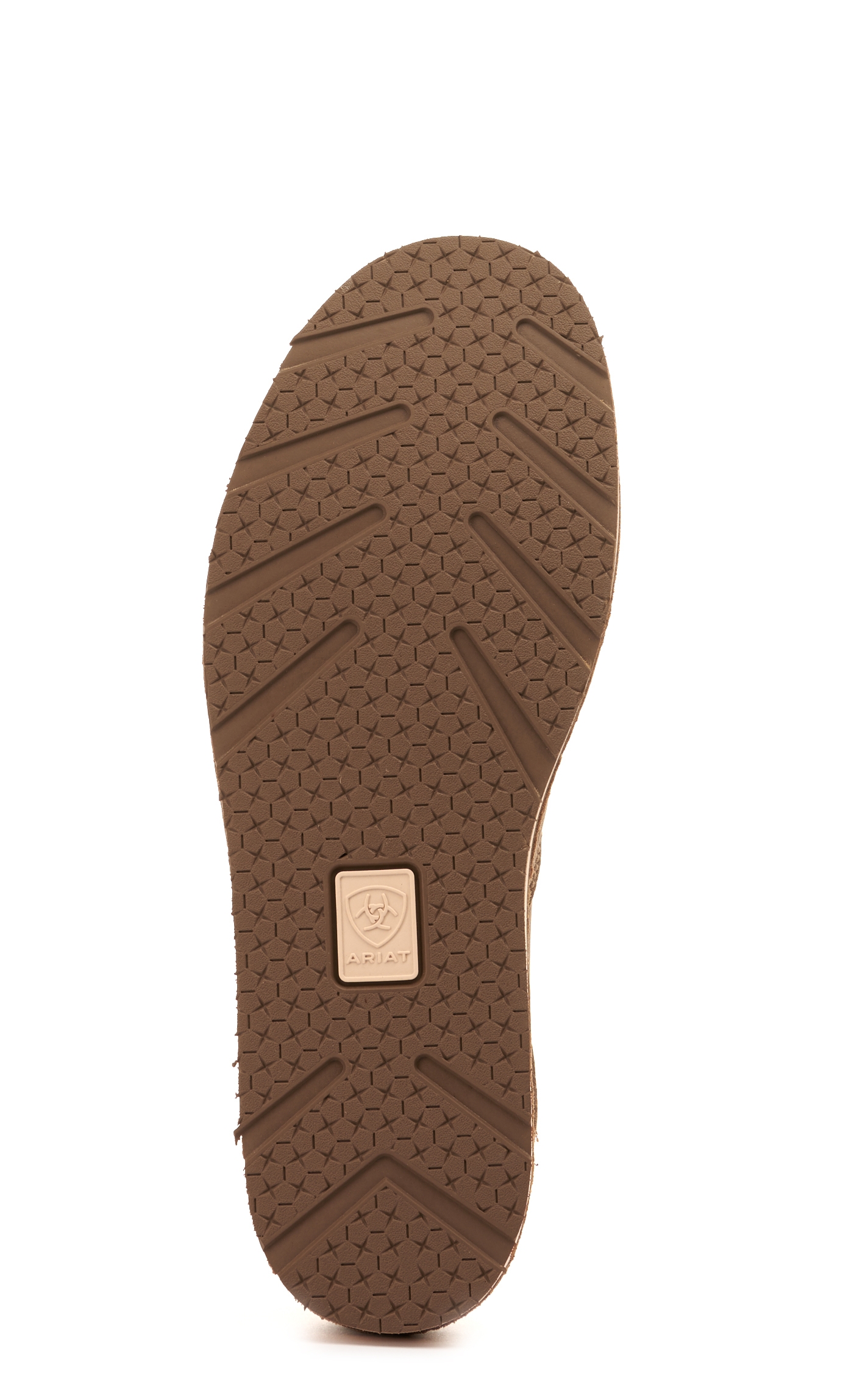 Ariat Ladies Cruiser Brown Bomber Embroidered Moc Toe Casual Shoes - Image 1