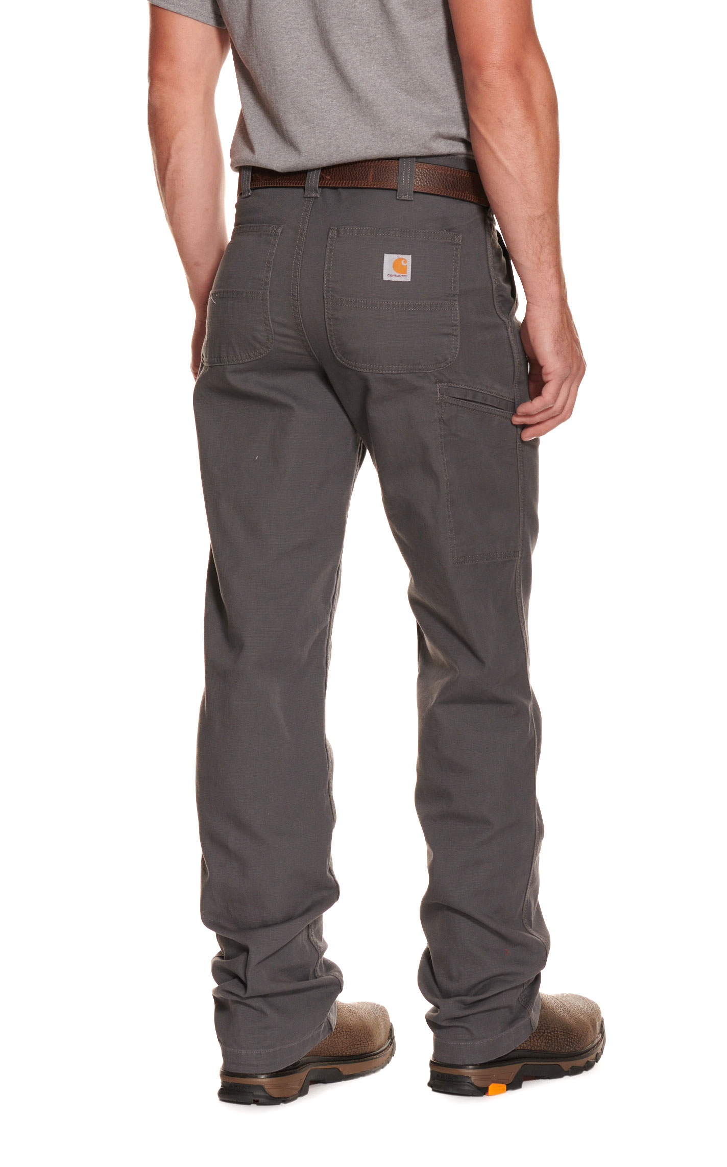 Carhartt Men's Gravel Relaxed Fit Straight Leg Rugged Flex Stretch Canvas Work Pants - Image 1