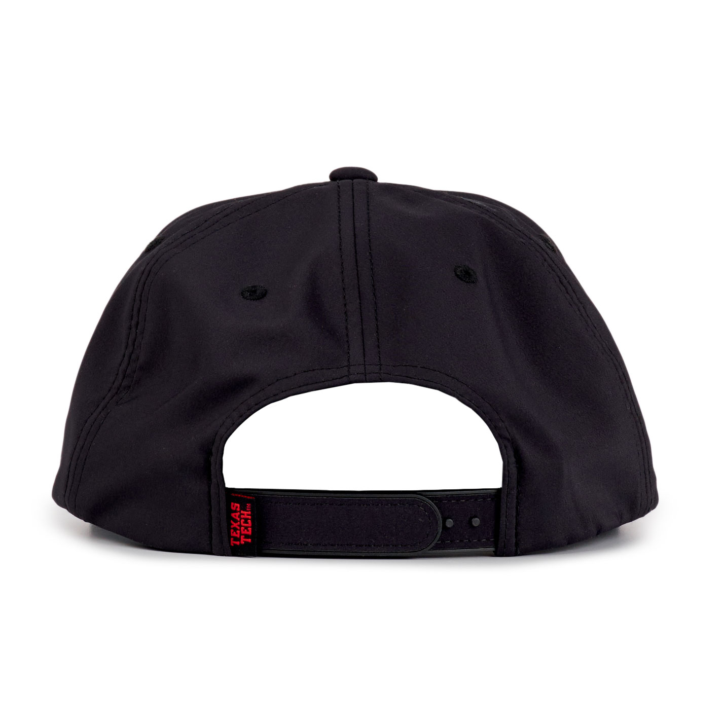 Hooey Collegiate Collection Black Texas Tech Mascot & Rope Curved Bill Cap - Image 1