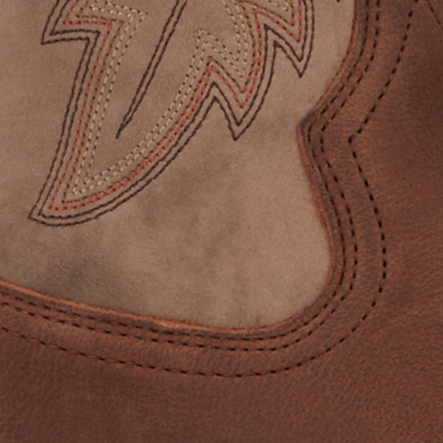 Ariat Men's Rawly Ultra Barrel Brown and Orro Brown Leather Wide Square Toe Cowboy Boots - Image 1