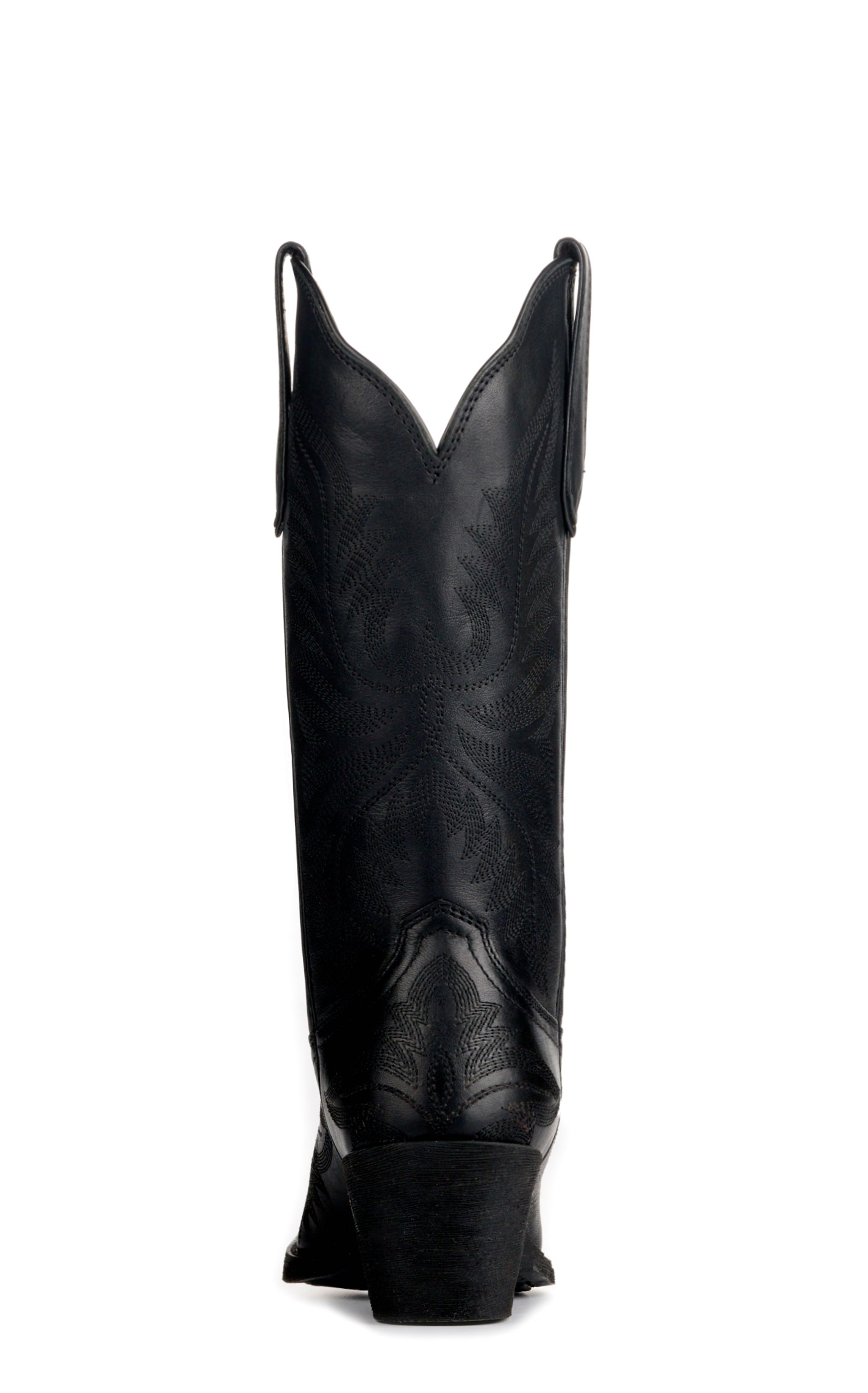 Ariat Women's Round Up Collins Black Snip Toe Cowboy Boots - Image 1