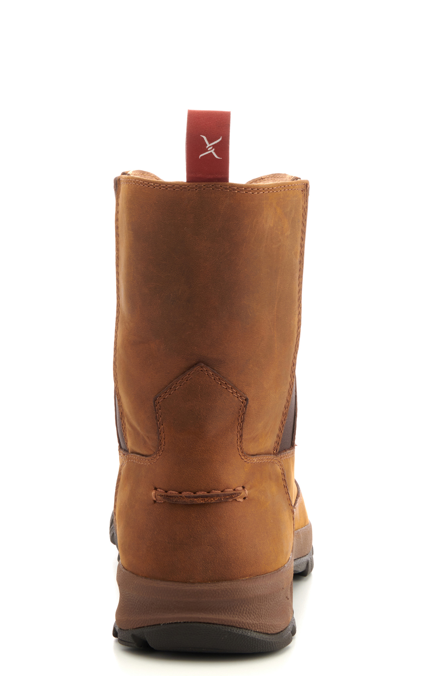 Twisted X Men's Distressed Saddle Brown Hiker Boots - Image 1