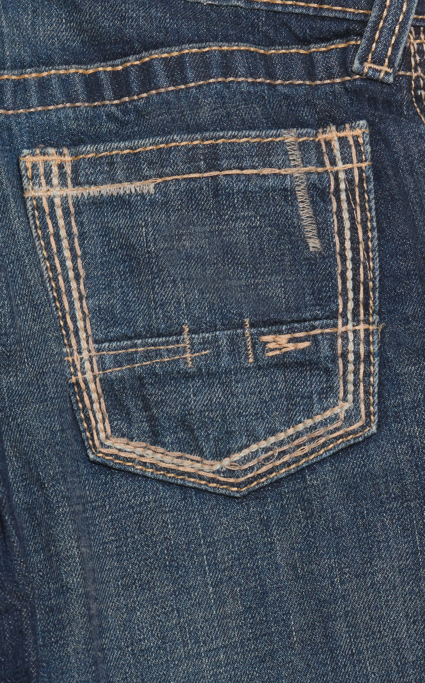 Ariat Boys' B5 Boundary Cyclone Medium Wash Slim Fit Straight Leg Jeans - Image 4
