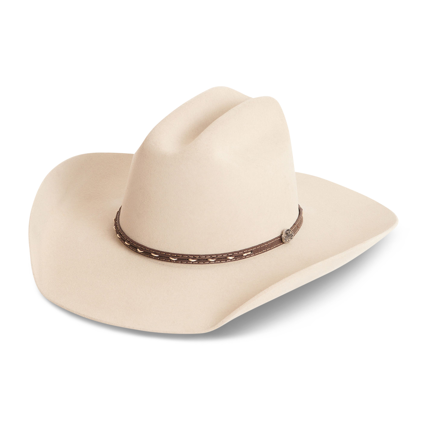 Cavender's 3X Stone Wool Cattleman Crown Cowboy Hat - Image 1