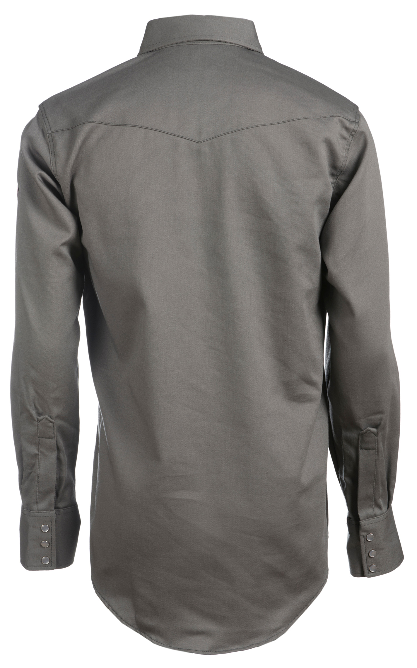 Wrangler Men's Flame Resistant Gray Tall Workshirt - Image 1