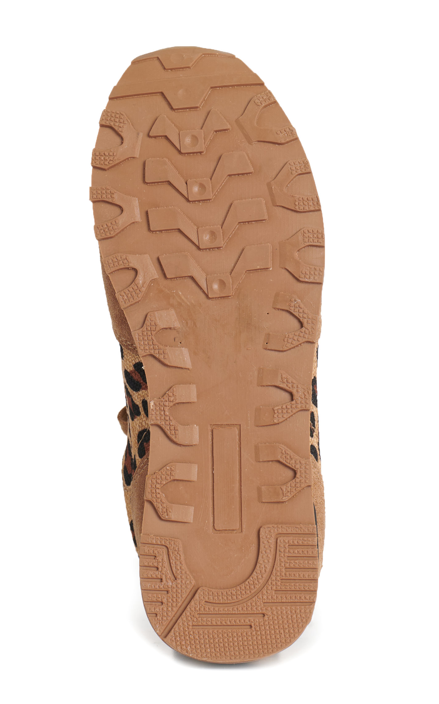 Roper Women's Giddyup Jogger Tan & Leopard Print Casual Shoes - Image 1