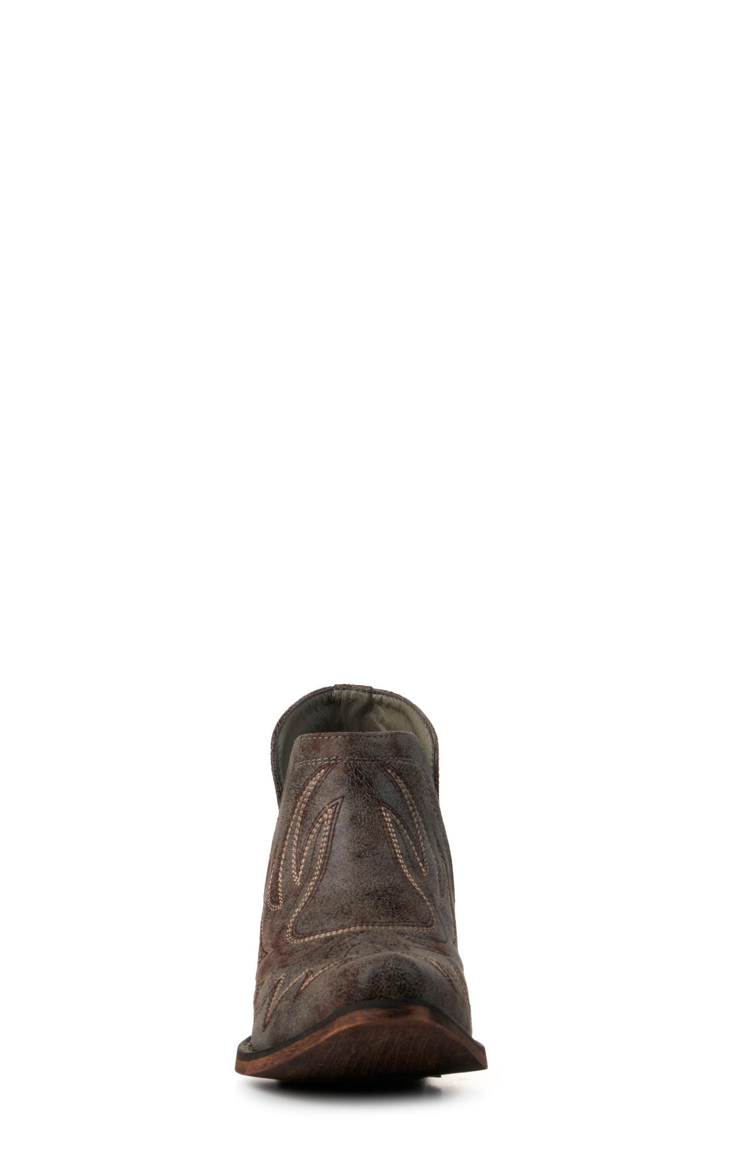 Roper Women's Gray Snip Toe Cowboy Booties - Image 1