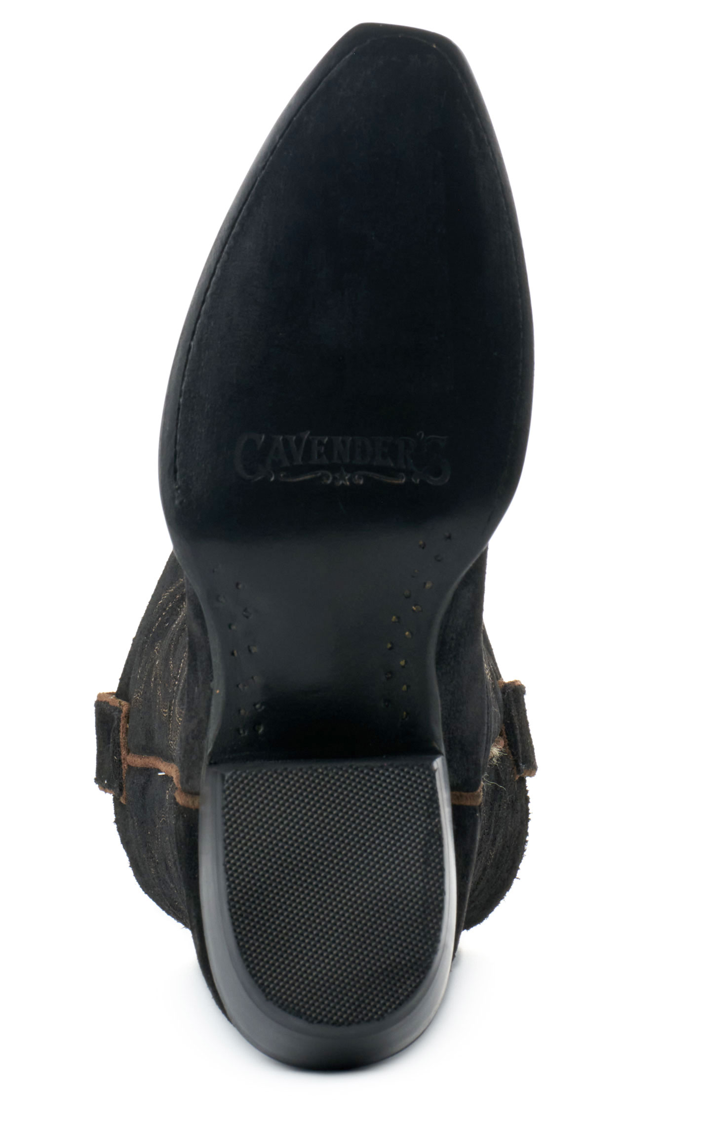 Cavender's Women's Black Suede R-Toe 15\