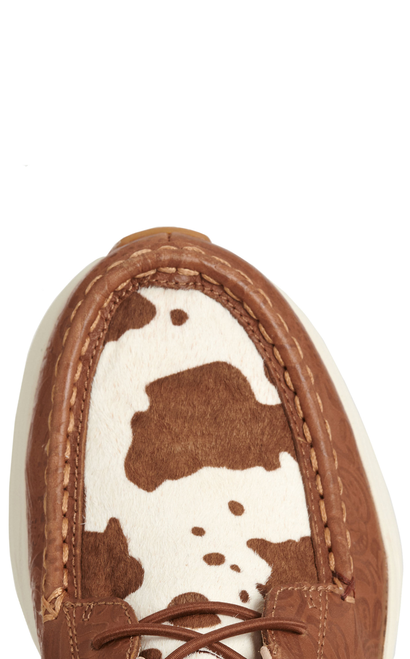 Twisted X Women's Cowhide & Brown Feather X™ Tooled Design Casual Shoes - Image 1
