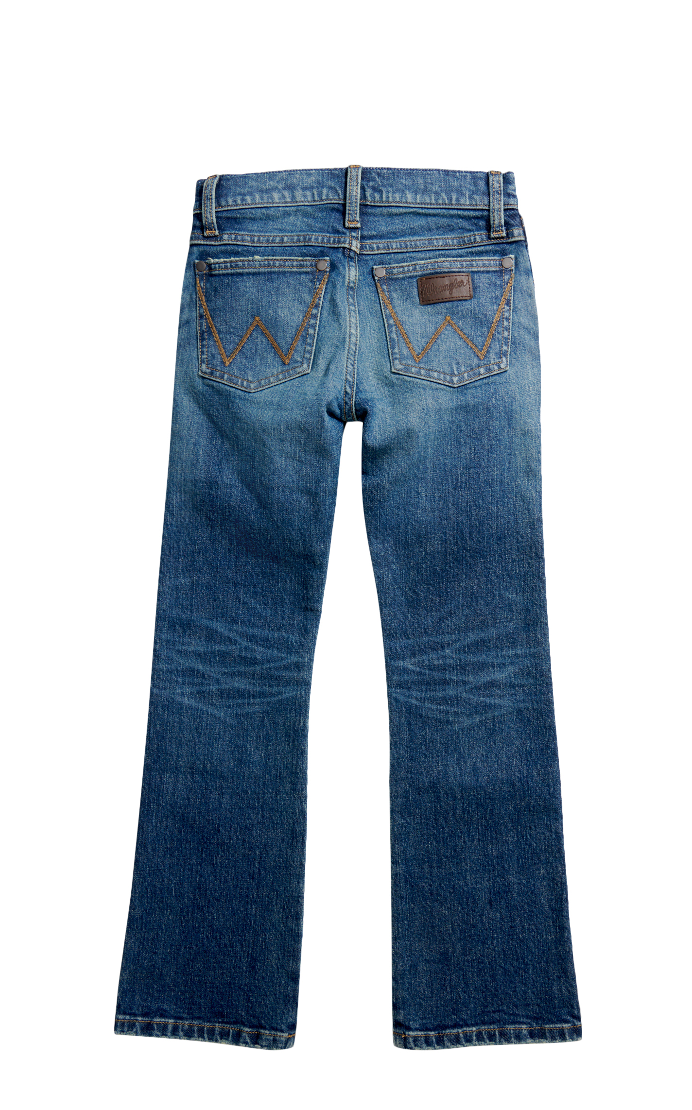 Wrangler Retro Boy's Whitley Medium Wash Slim Boot Cut Jeans (18-20) - Image 1