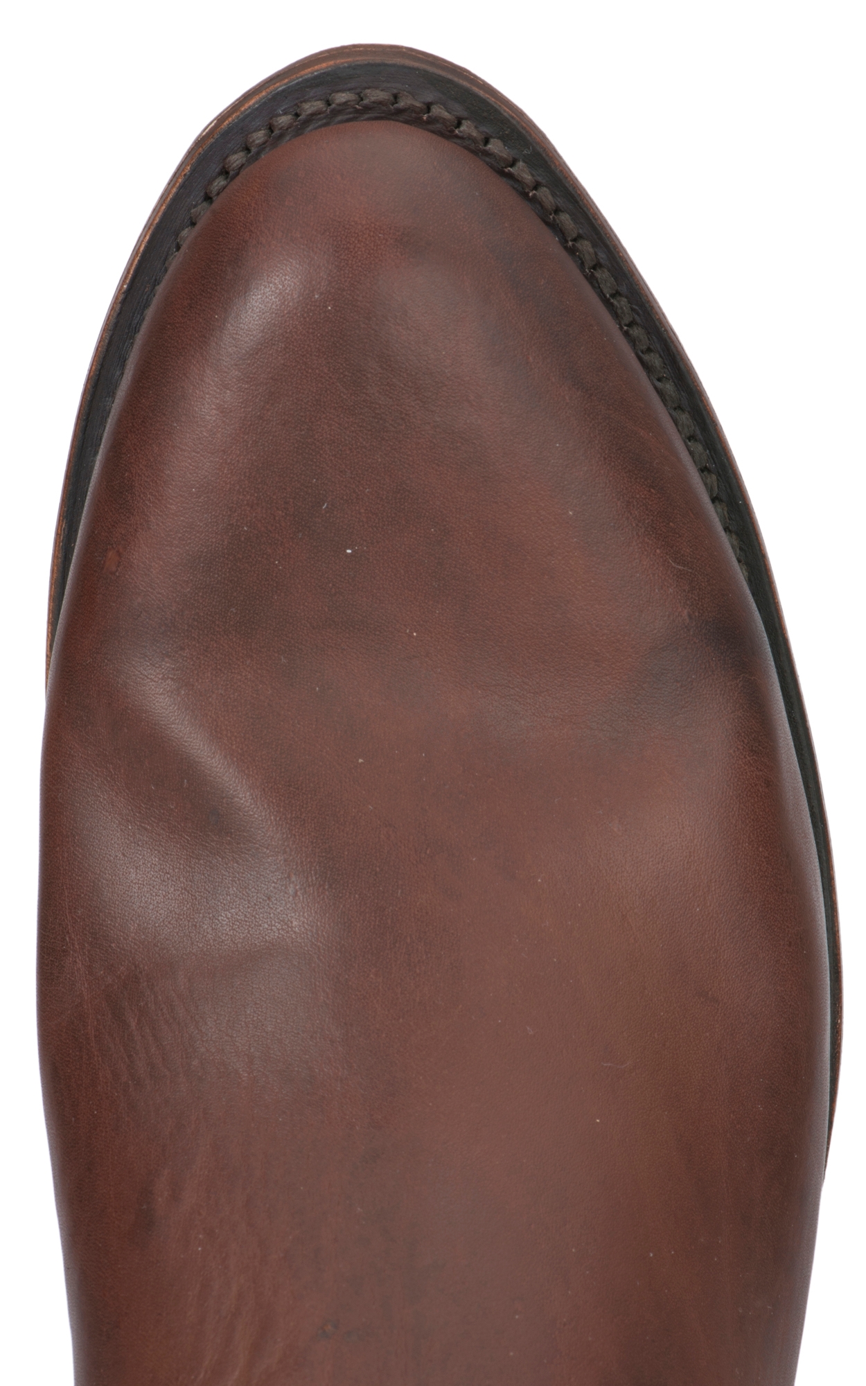 Lucchese Men's 1883 Tan Burnished Ranch Hand Roper Boot - Image 1