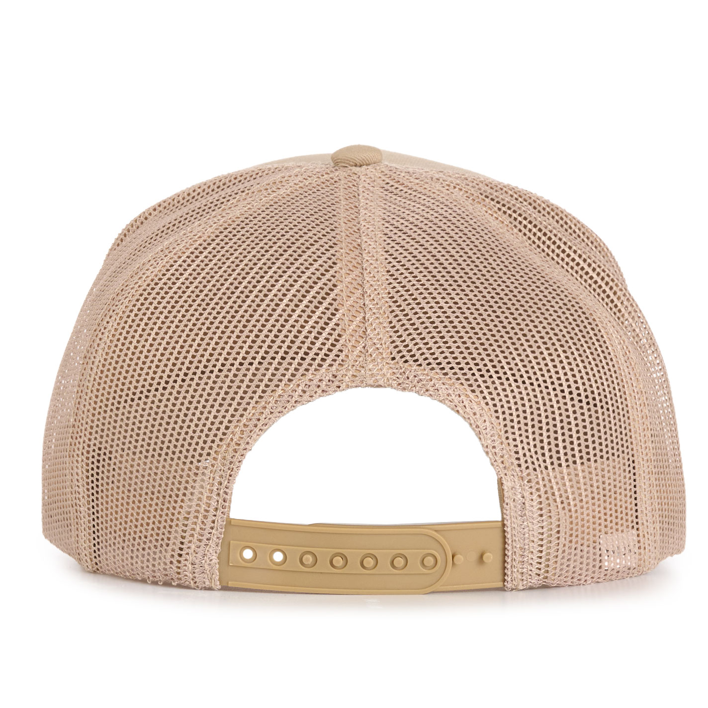Whiskey Bent Hat Co. Khaki Embroidered Logo Cap - Image 1