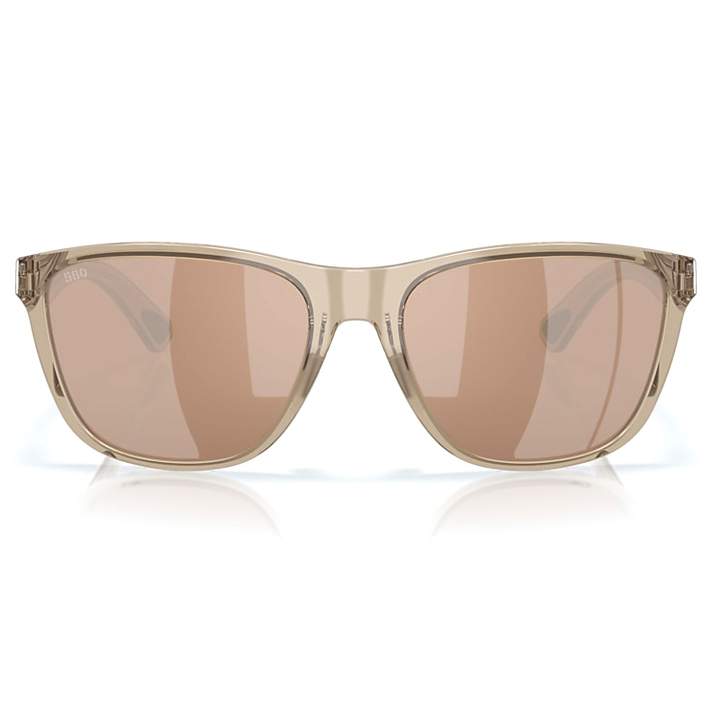 Costa Men’s Taupe Crystal Frame Copper Silver Polarized Sunglasses - Image 7