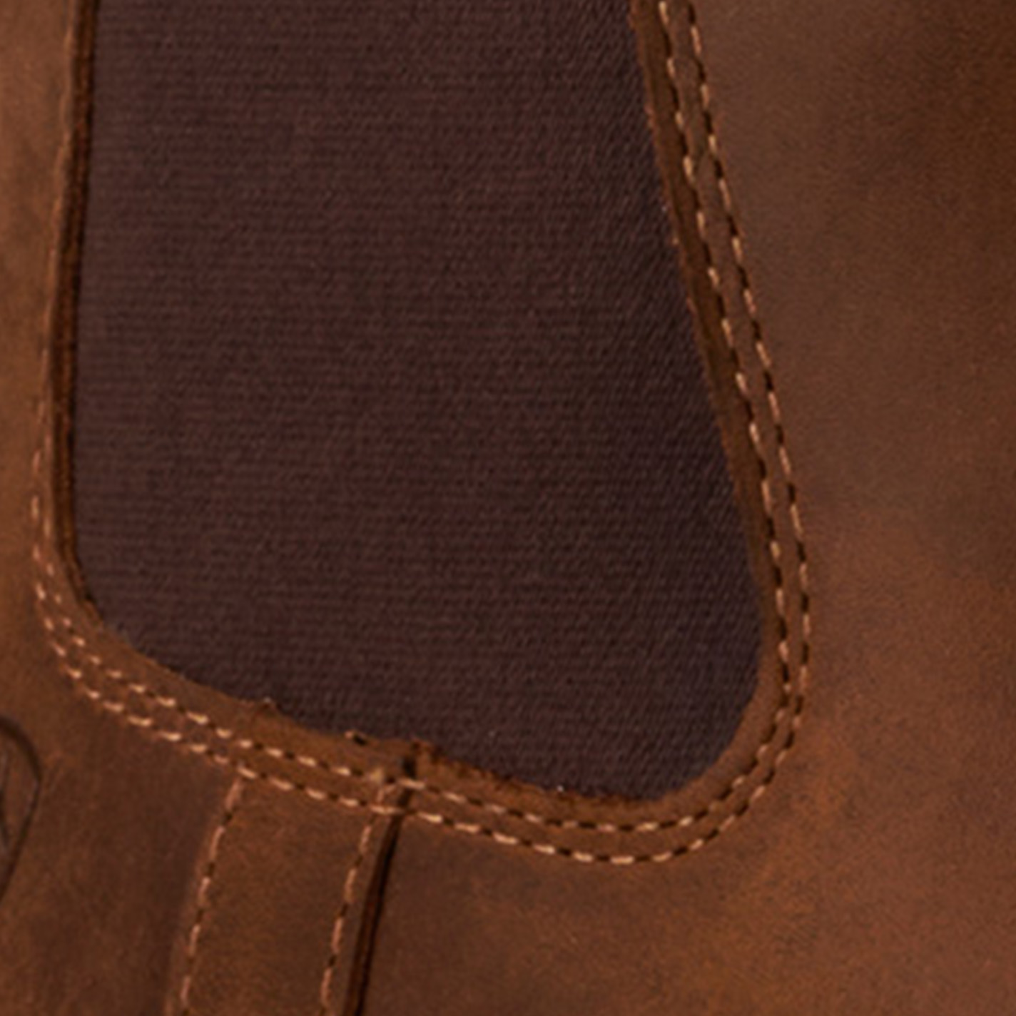 Ariat Women's Wexford Weathered Brown Waterproof Round Toe Chelsea Boots - Image 1