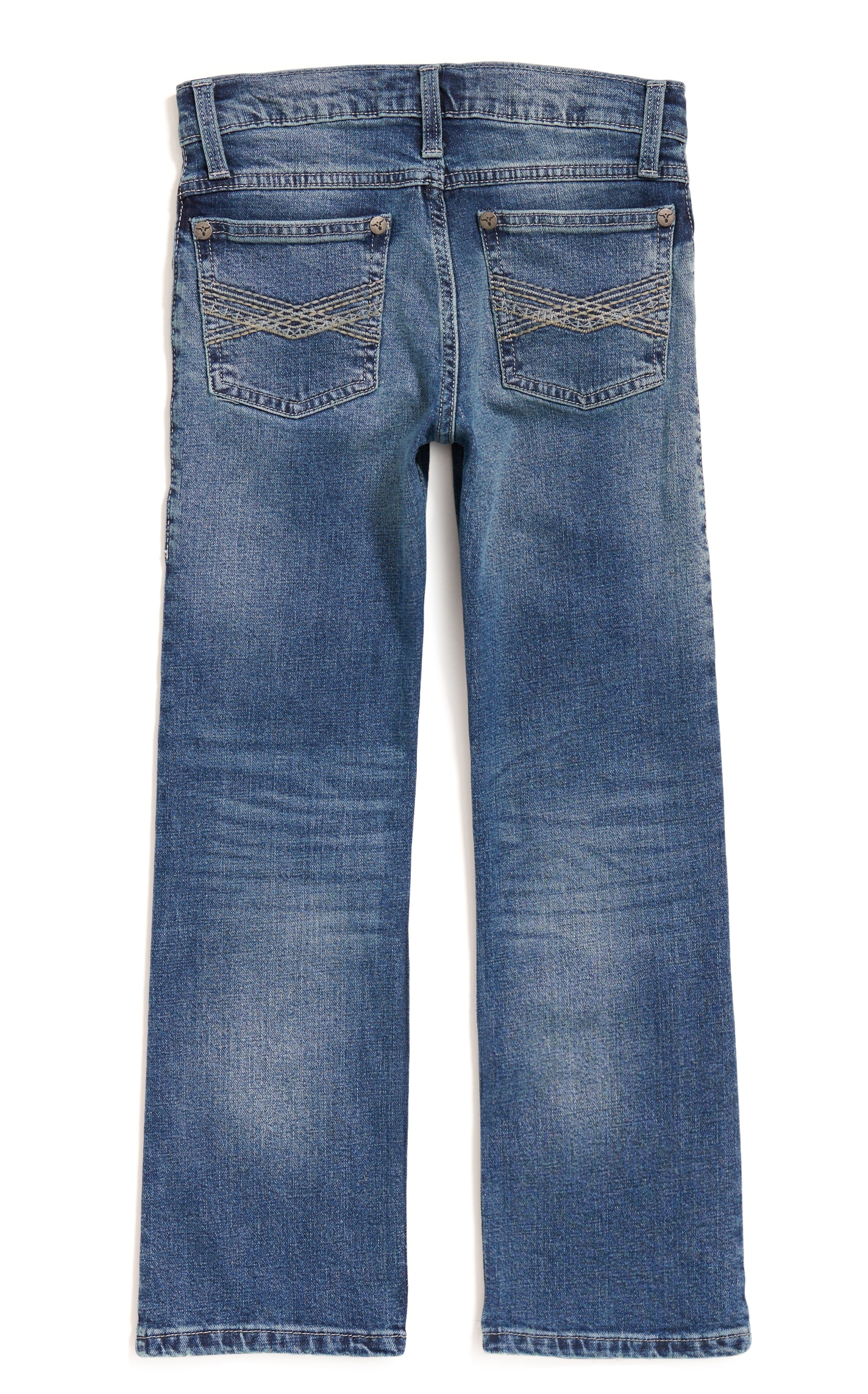 Wrangler 20X Boys' Caprock Canyon Medium Wash Slim Fit Boot Cut Jean (18-20) - Image 1