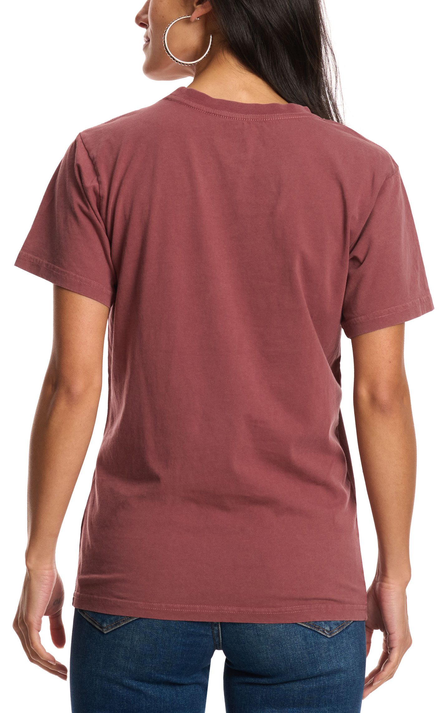 Jadelynn Brooke Women's Wine Cowgirl Era T-Shirt - Image 1