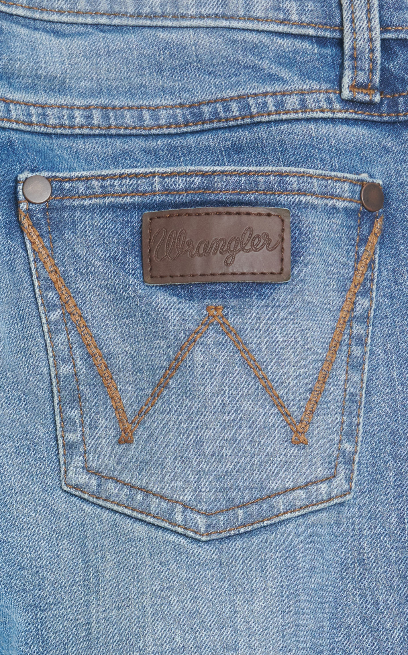Wrangler Retro Boy's Roughhouse 88B Light Wash Slim Straight Leg Jeans (8-16) - Image 1