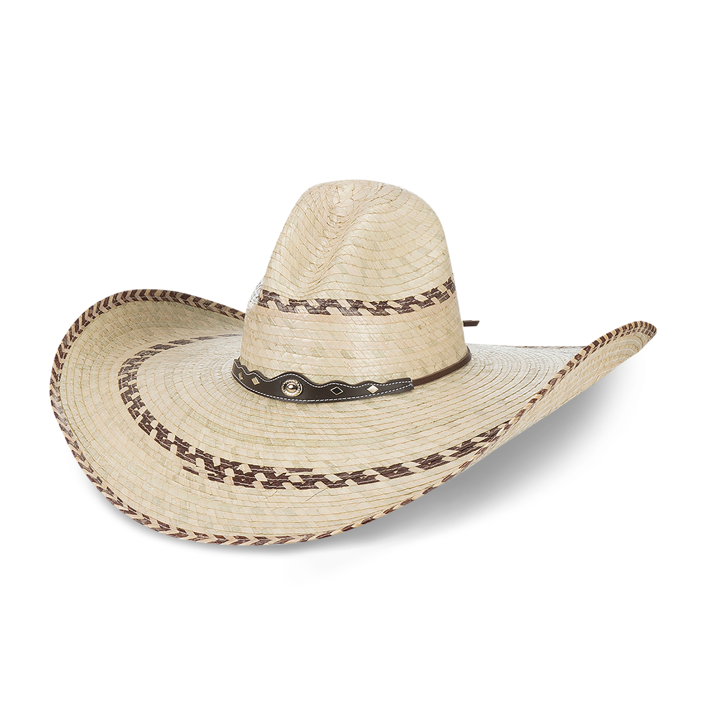 Cavender's Ranch Collection Pinto Palm Cowboy Hat - Image 1