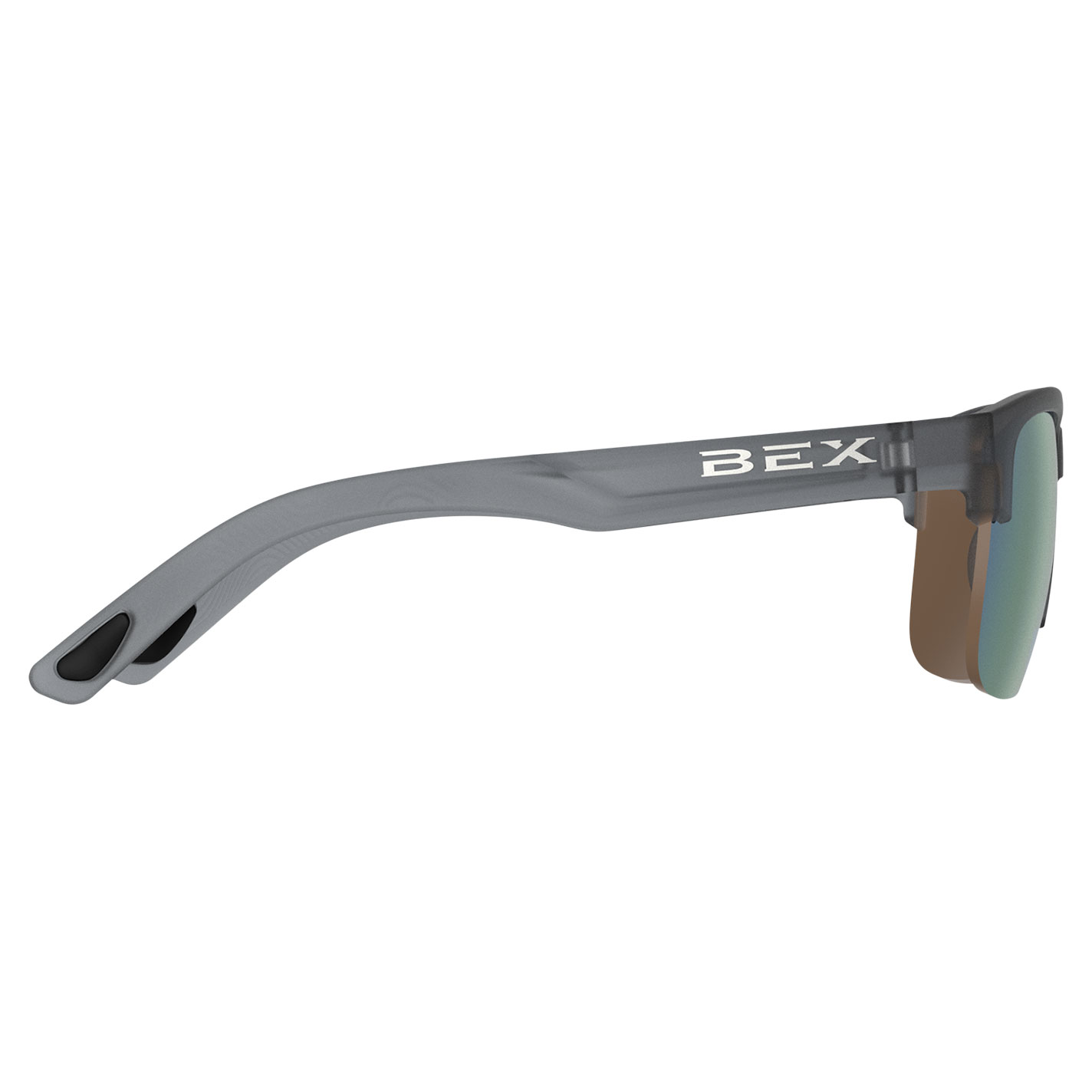 BEX Wildbyrd Frost Gray & Sienna Green Sunglasses - Image 1
