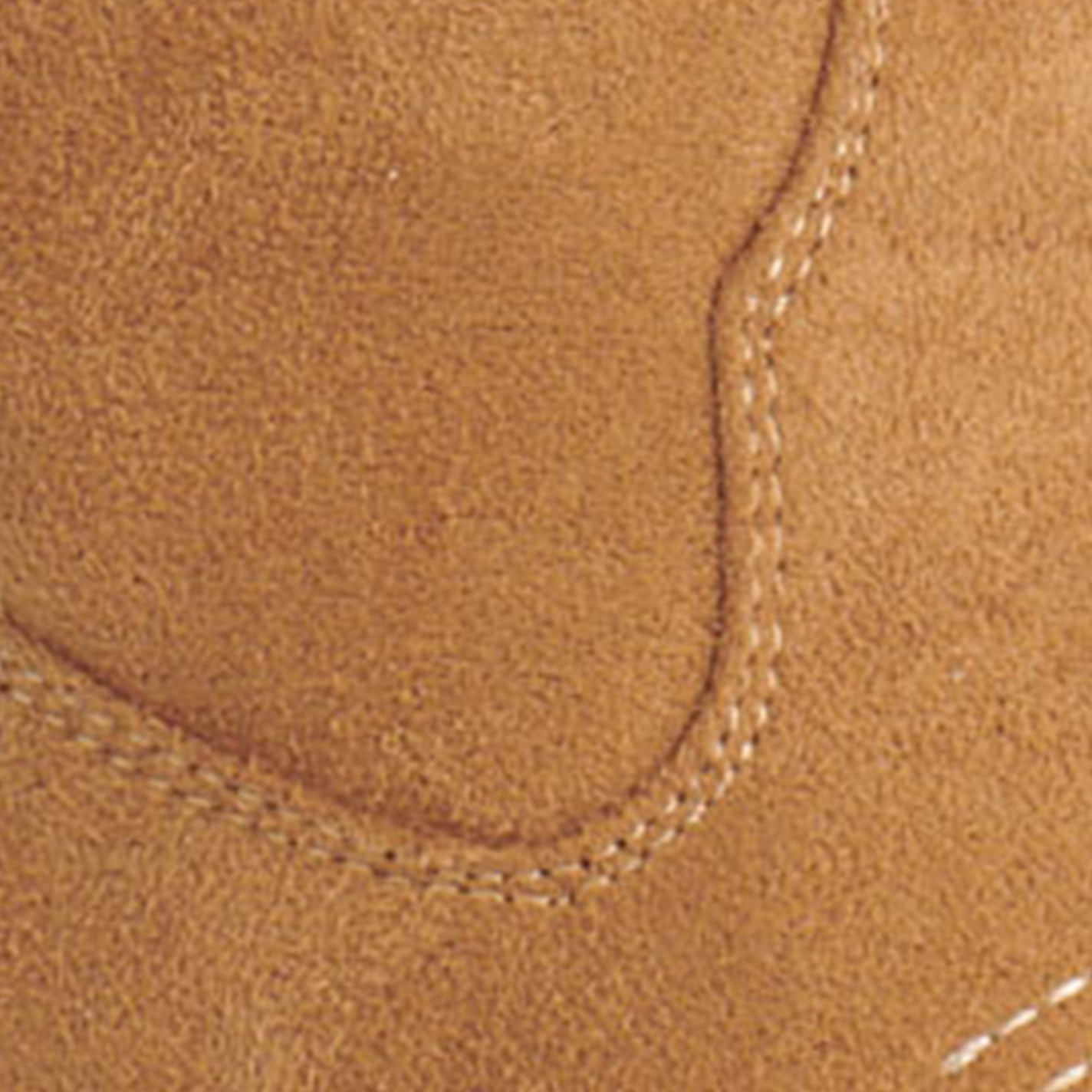 Roper Women’s Tan Faux Suede Star Snip Toe Cowboy Boots - Image 1