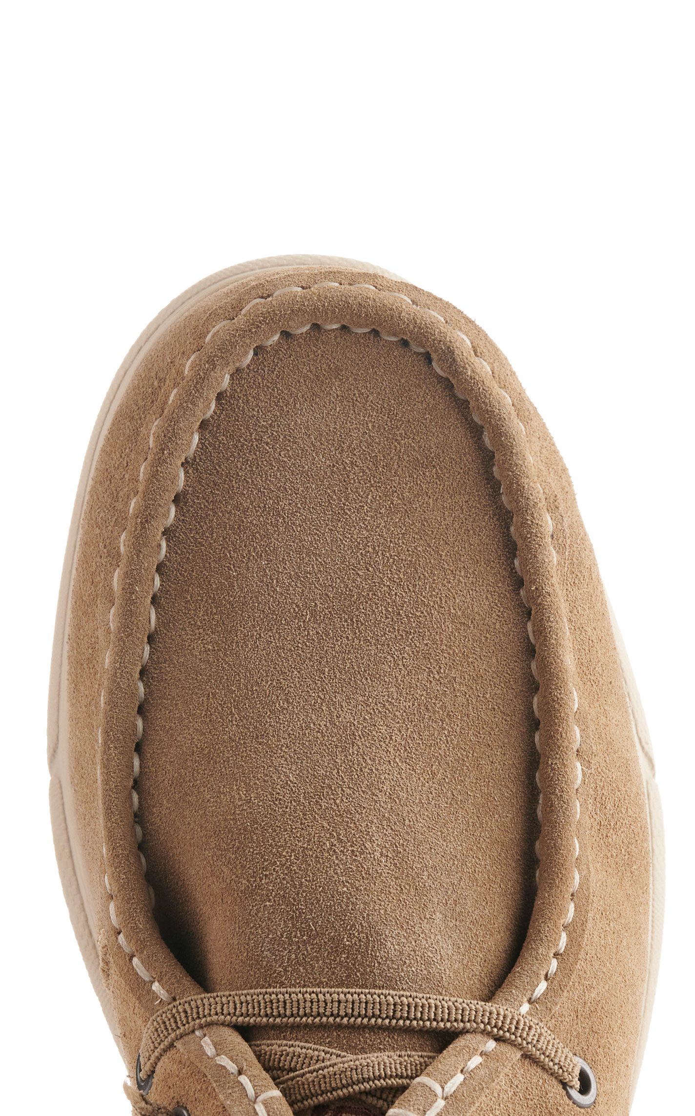 Roper Men's Cliff Tan Suede Moc Toe Casual Shoes - Image 1