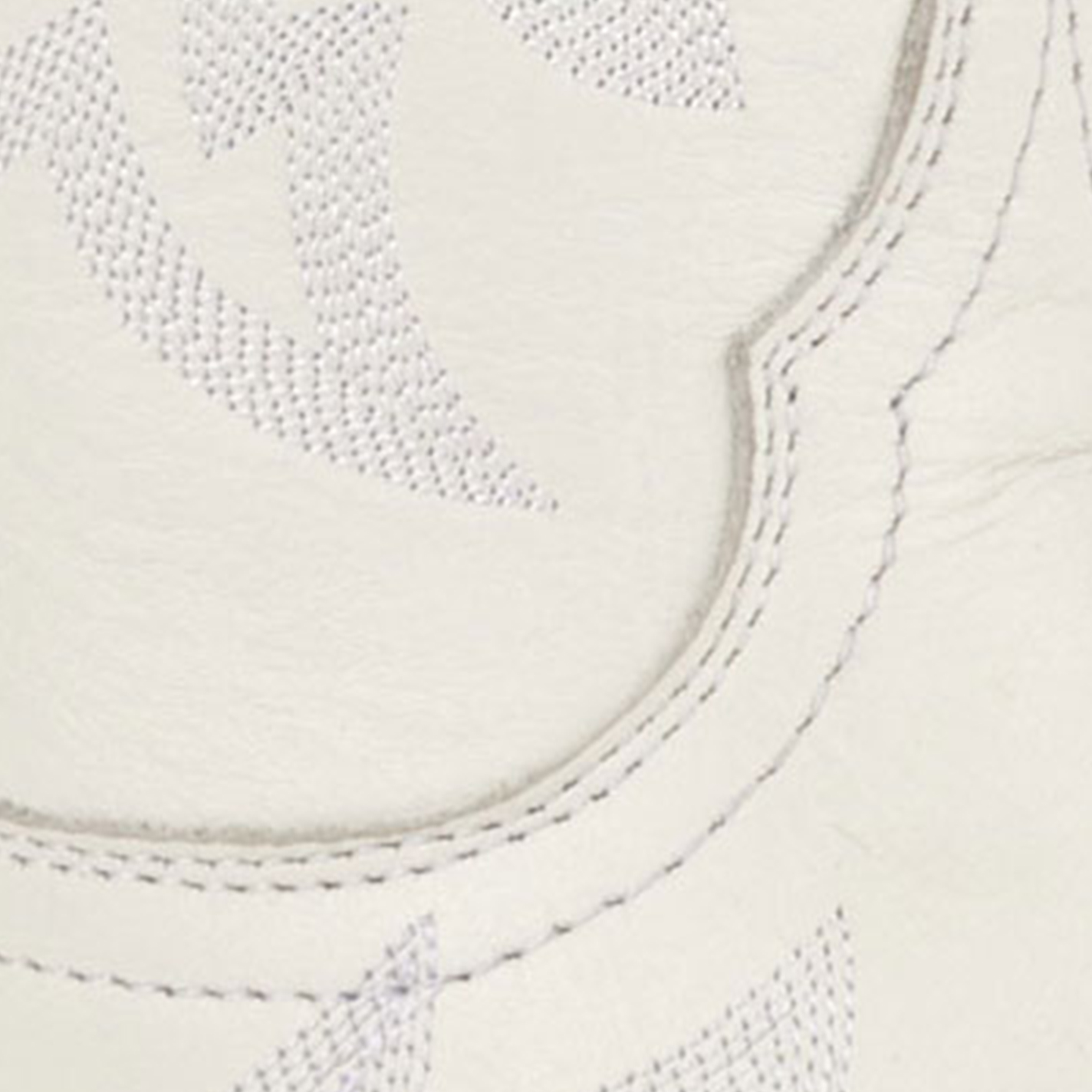 Cavender’s Women’s Leather White Snip Toe Cowboy Boots  - Image 1