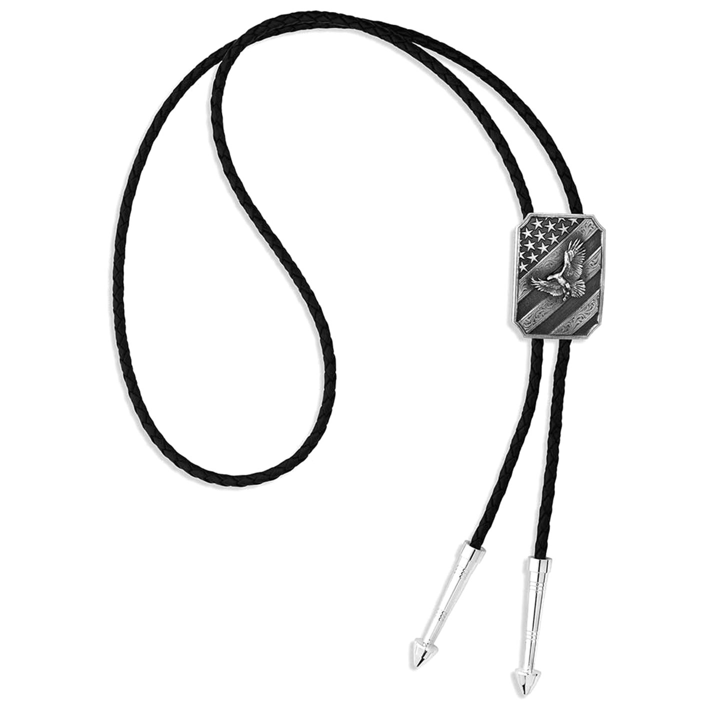 Montana Silversmiths American Made Tradition Bolo Tie - Image 2