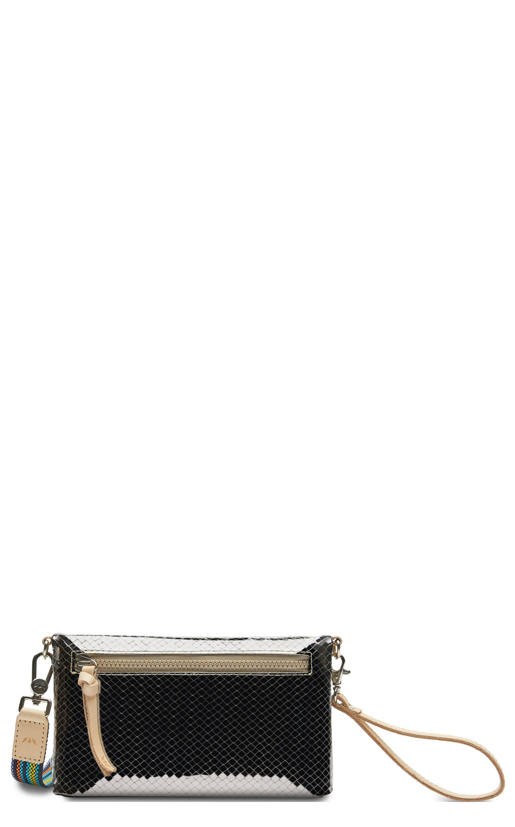 Consuela Women's Kyle Metallic Gray Uptown Crossbody Bag - Image 1