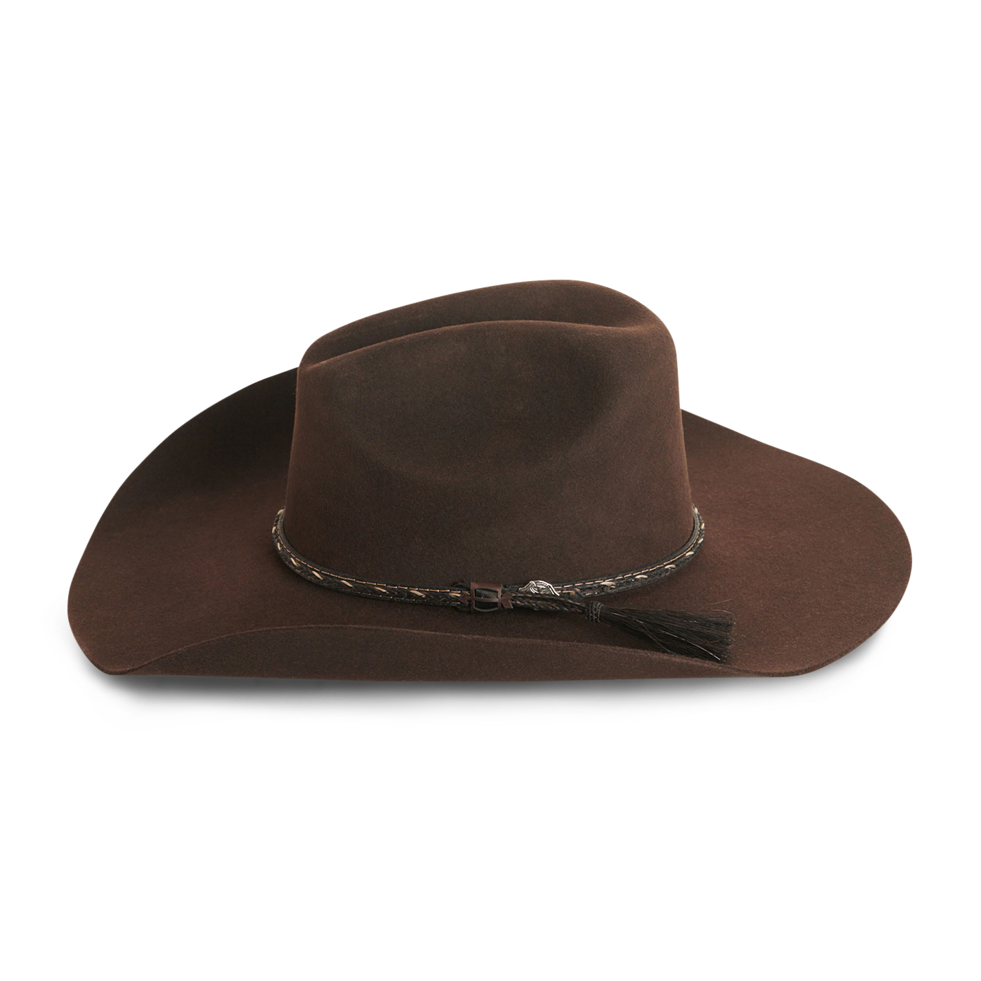 Cavender's Ranch Collection 3X Chocolate Gus Wool Cowboy Hat - Image 1