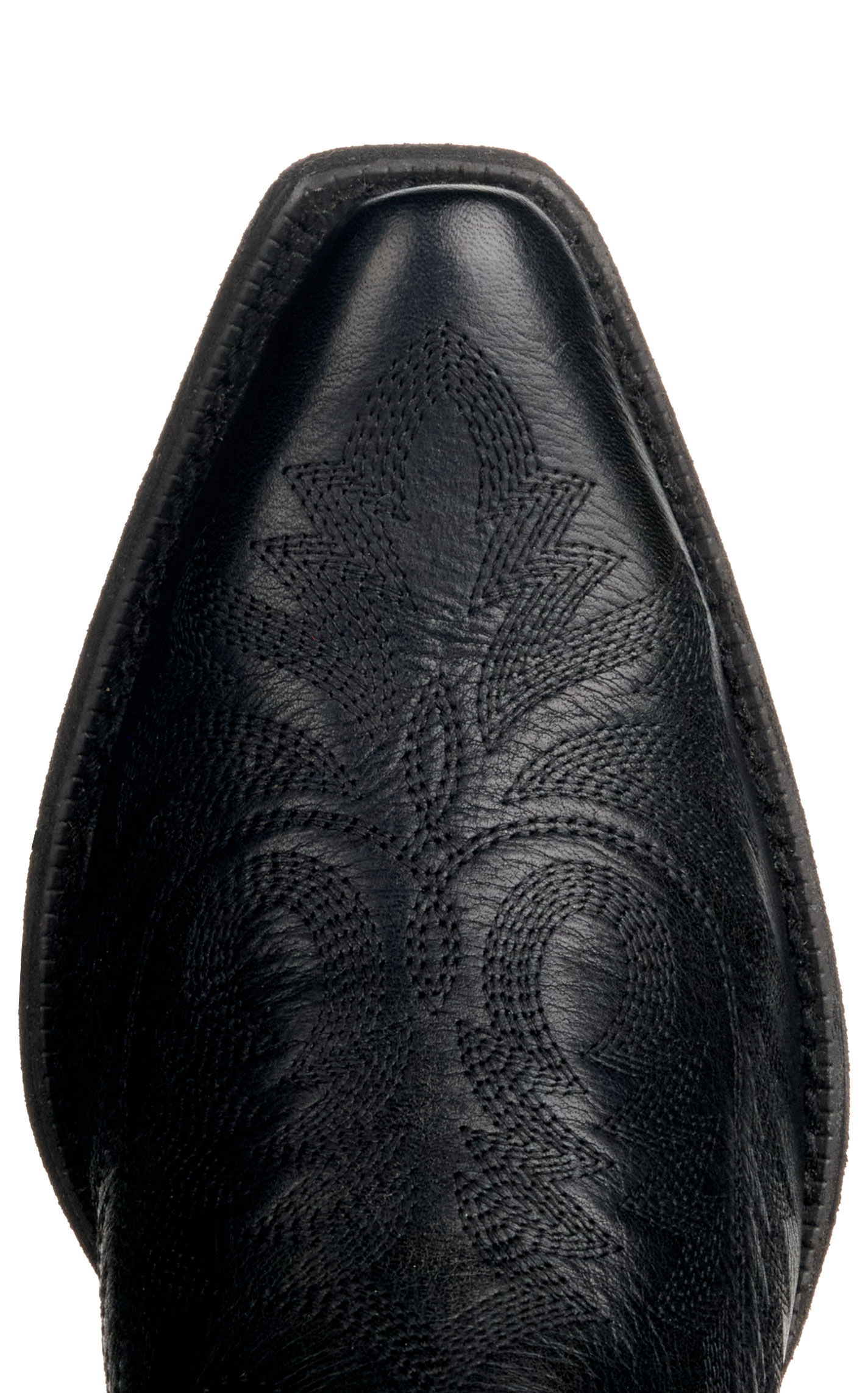 Ariat Women's Round Up Collins Black Snip Toe Cowboy Boots - Image 1