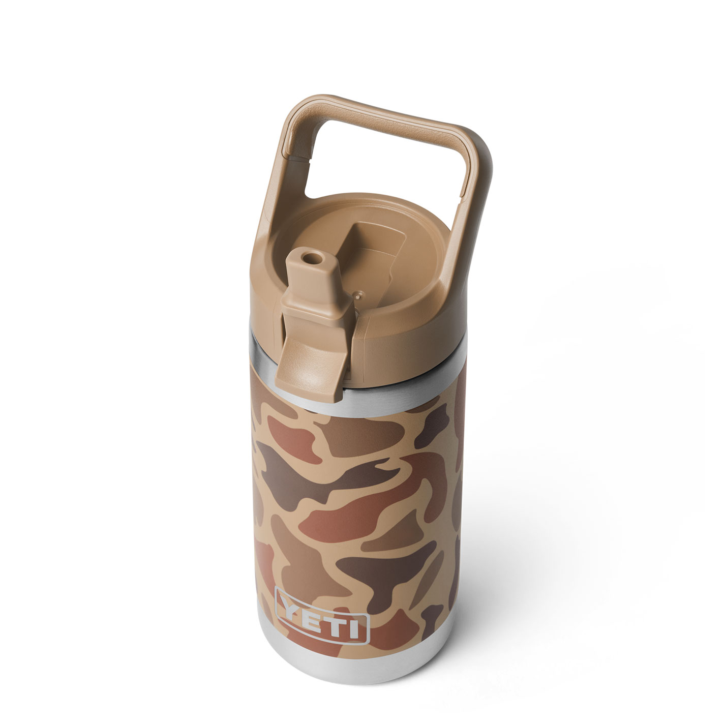 Yeti Coolers Rambler Jr 12 Oz Wetlands Camo Kids' Bottle - Image 1