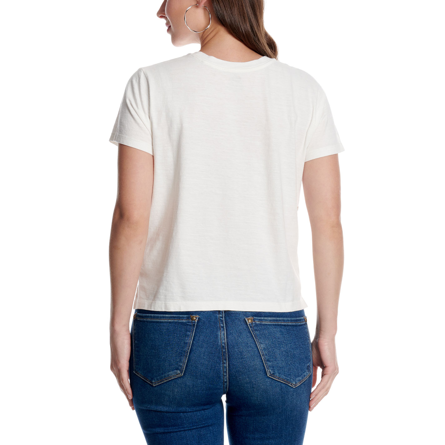 Levi's Women's Archival Cowboy Cream Boxy Graphic T-Shirt - Image 3