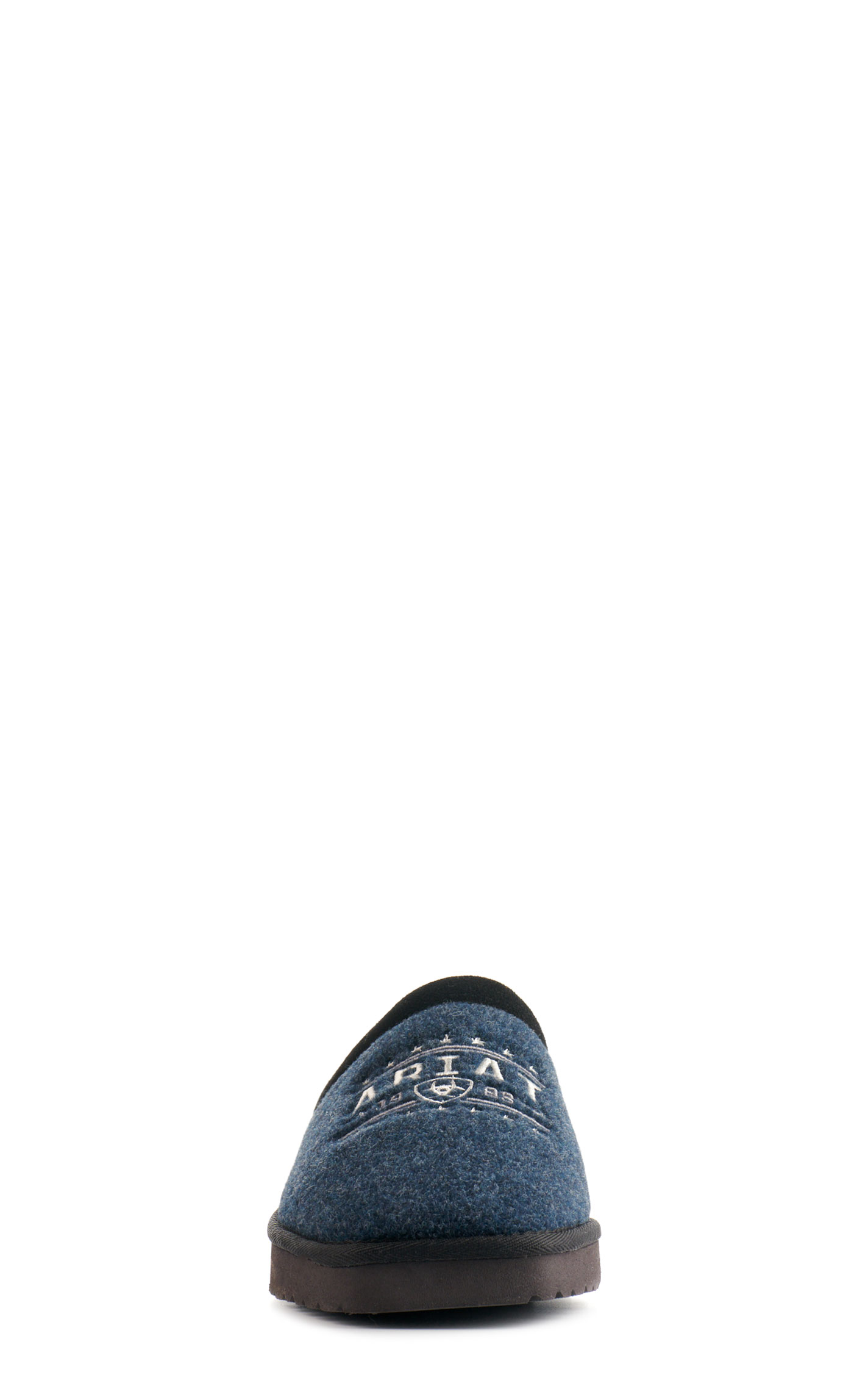 Ariat Men's 93 Liberty Navy Wool Slippers - Image 1