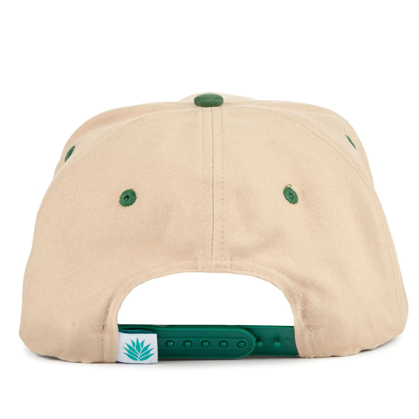 Sendero Provisions Co. Tan and Green Hand Tied Flies Rope Cap - Image 1