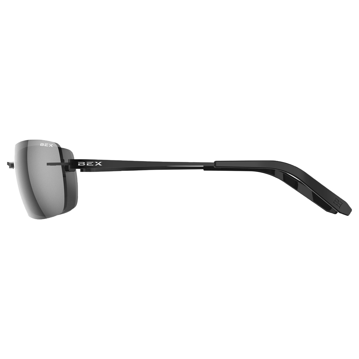 BEX Fynnland XL Black and Gray Polarized Sunglasses - Image 1