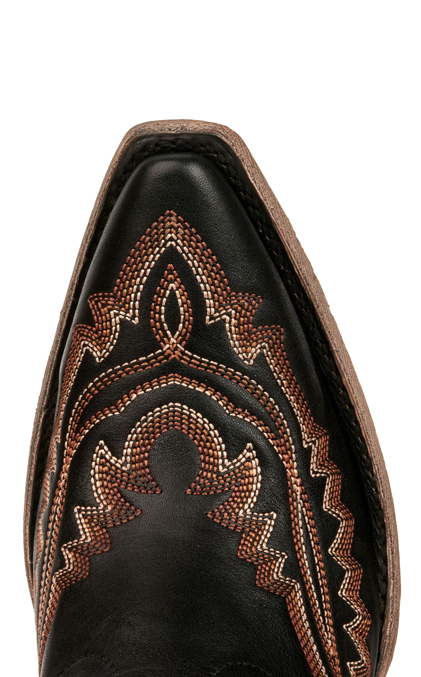 Ariat Women's Casanova Brooklyn Black Snip Toe Tall Cowboy Boots - Image 1