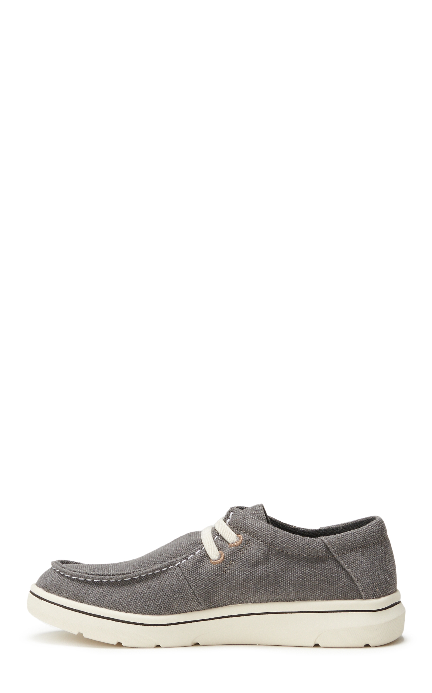Ariat Youth Hilo Washed Black Canvas Lace Up Casual Shoes - Image 1