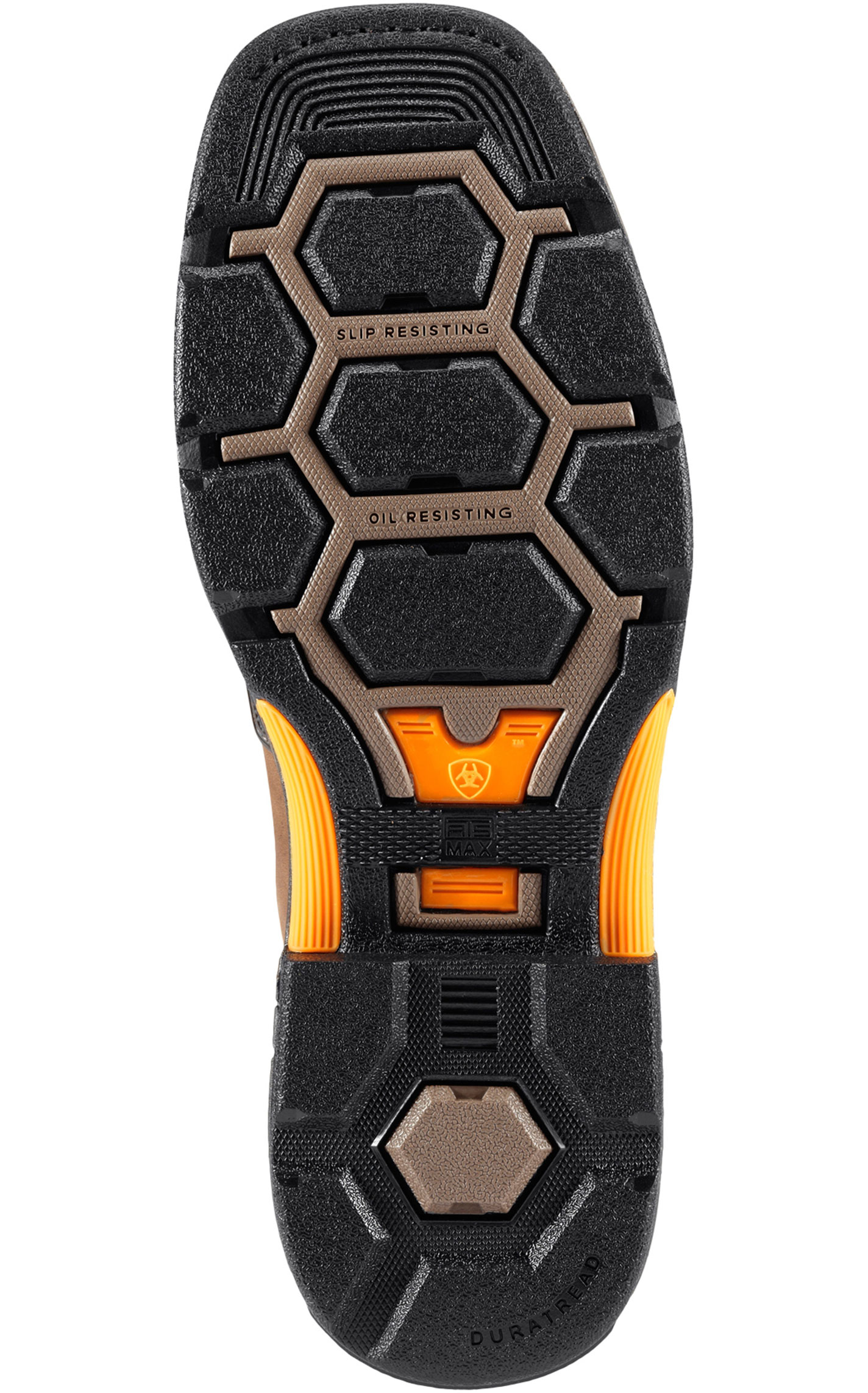 Ariat Men's Overdrive Alamo Brown Square Composite Toe Work Boot - Image 1