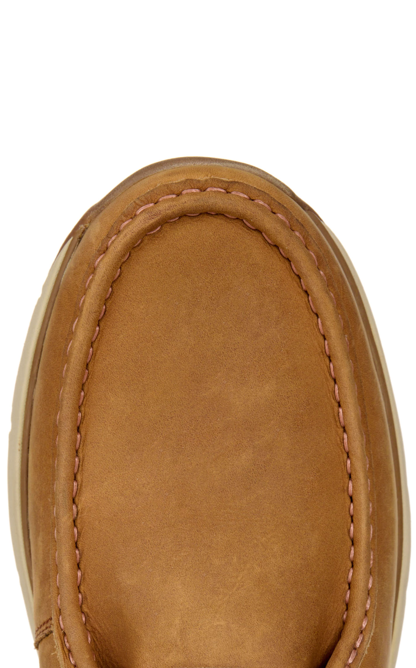Roper Men's Lloyd Tan Oiled Leather Moc Toe Casual Shoes - Image 1