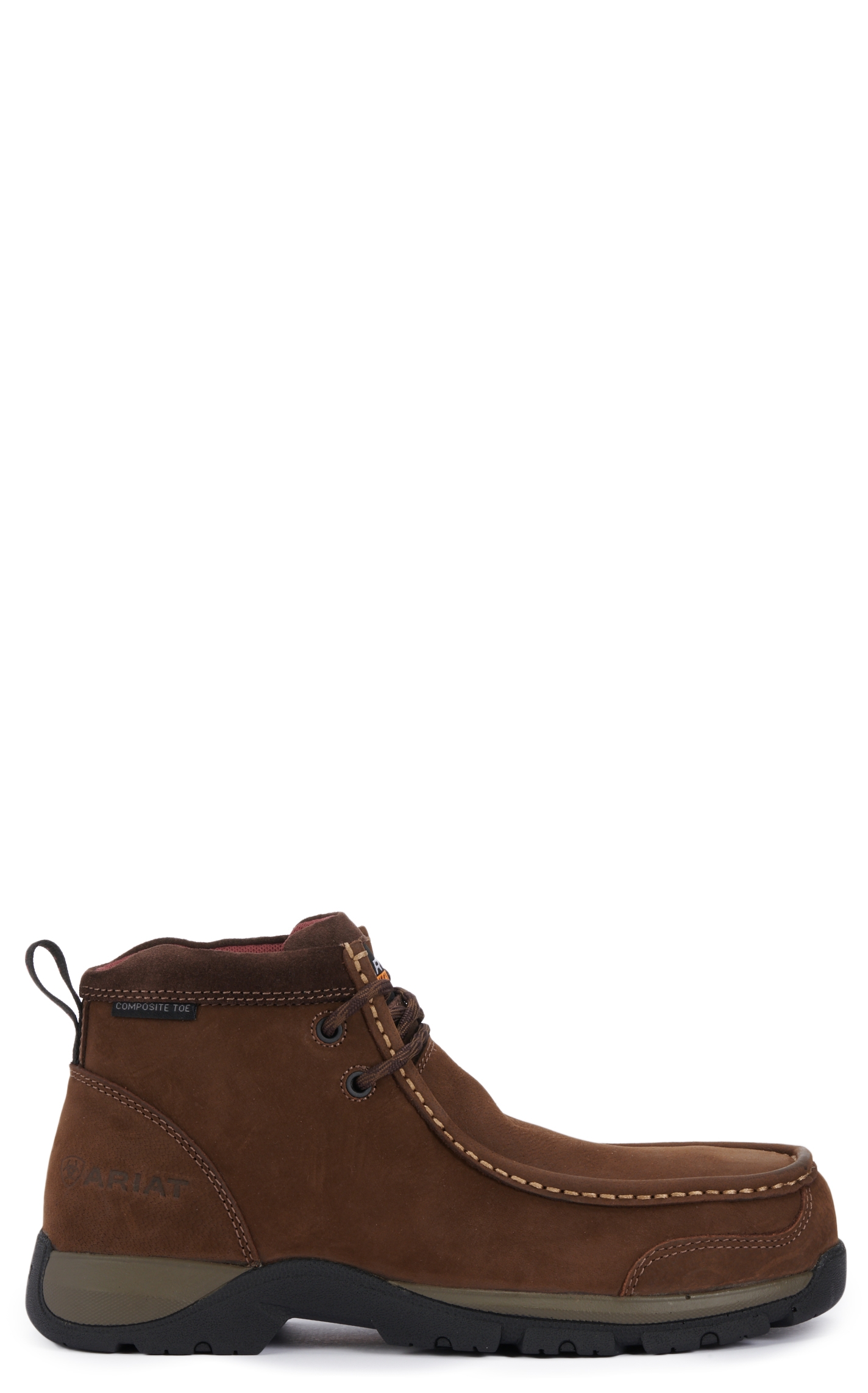 Ariat Women's Edge LTE Dark Brown Round Composite Toe Work Boot - Image 1