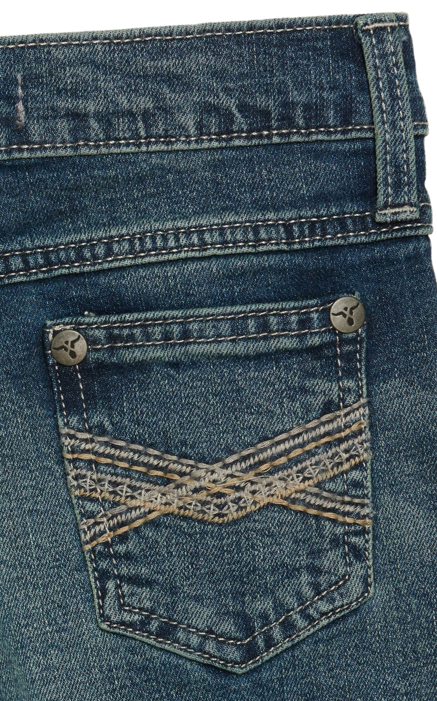 Wrangler 20X Boys' Caprock Canyon Medium Wash Slim Fit Boot Cut Jean (1T-7) - Image 1