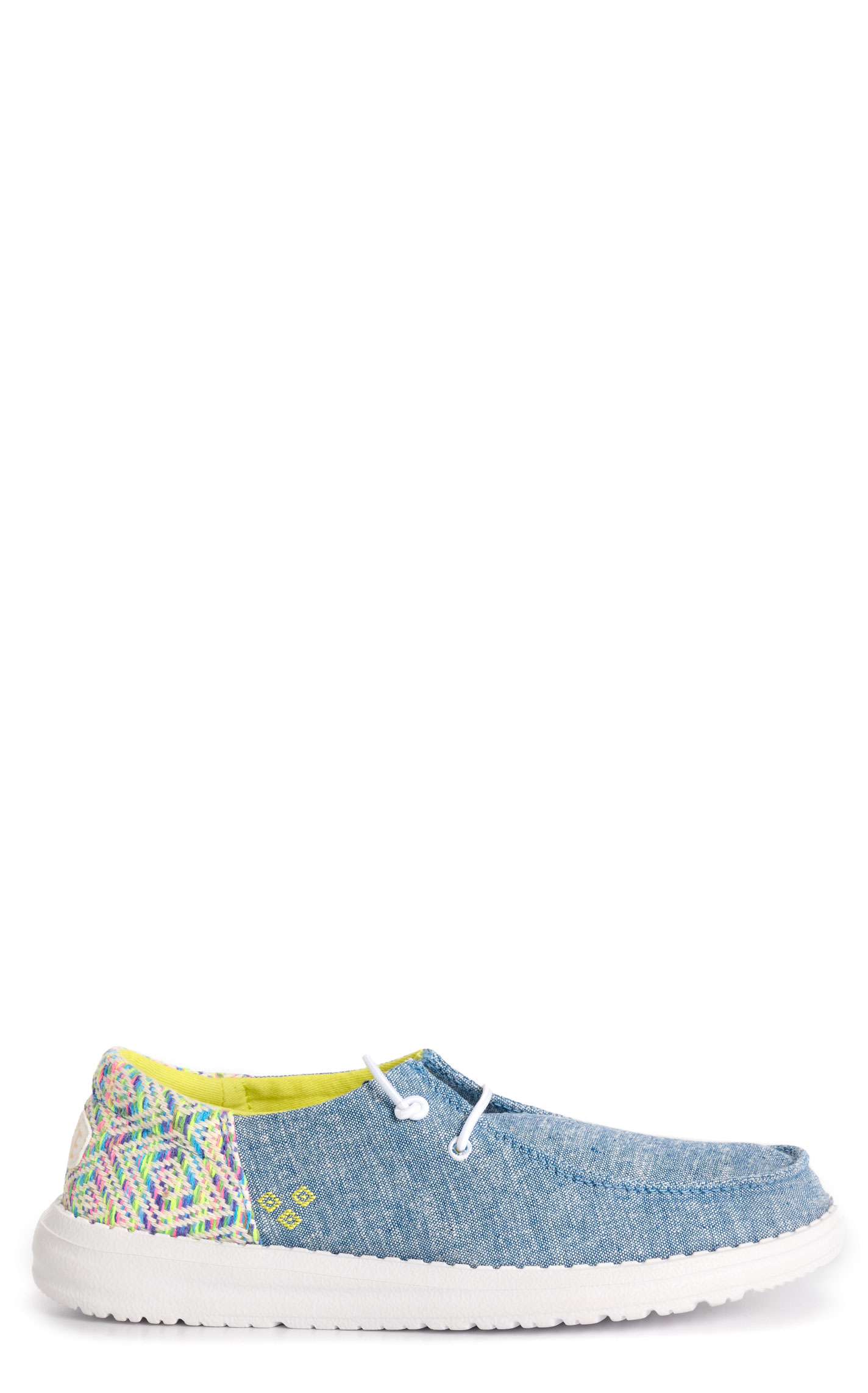 Hey Dude Women's Wendy Surf Baja Blue Heel Moc Toe Casual Shoes - Image 1