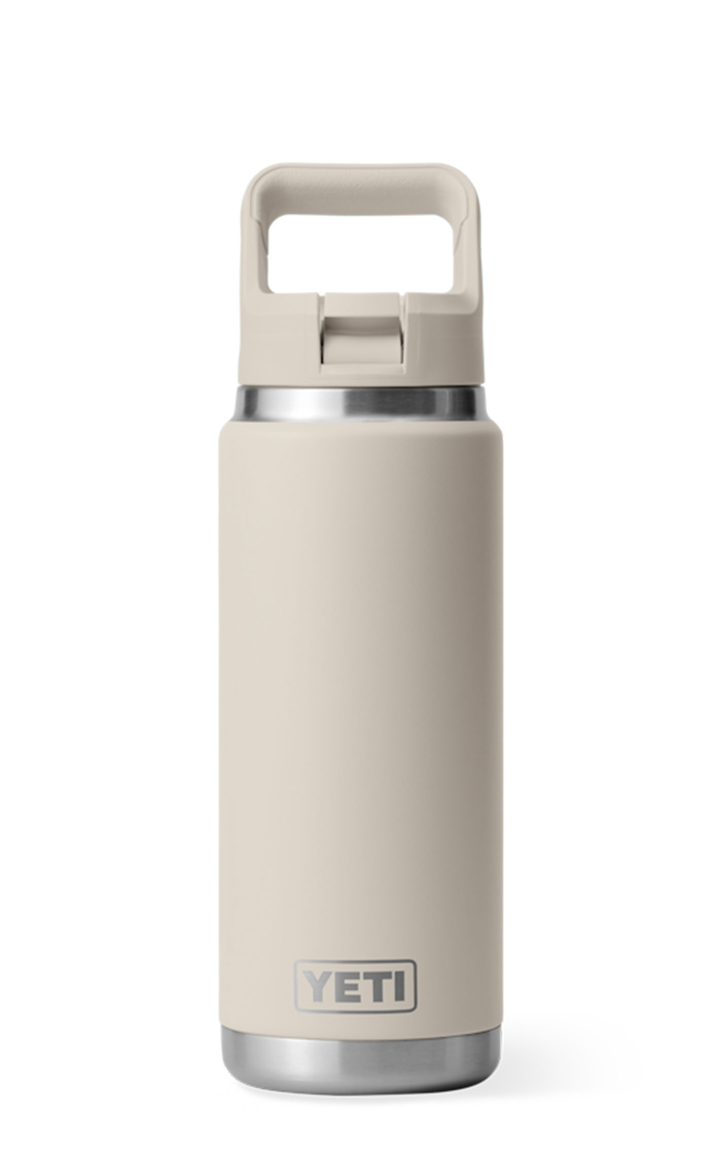 Yeti Rambler Taupe 26oz Straw Bottle - Image 1