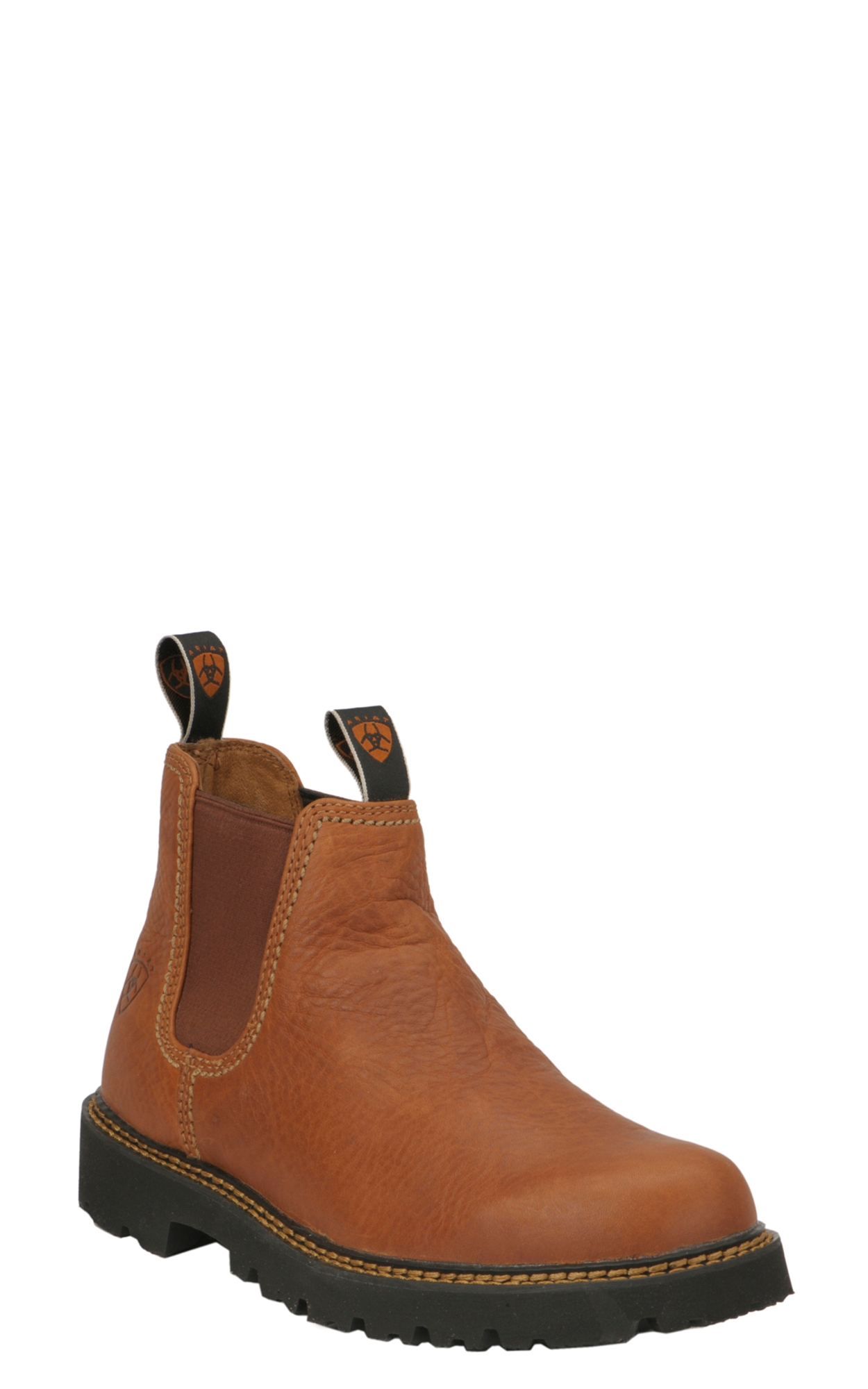 Ariat Men's Spot Hog Peanut Round Toe Chelsea Boots - Image 1